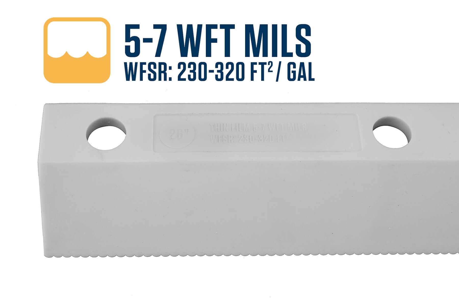 26 in. Easy Squeegee with 5-7 WFT M