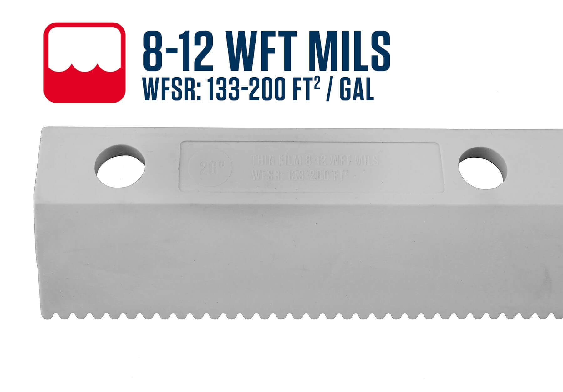 26 in. Easy Squeegee with 8-12 WFT
