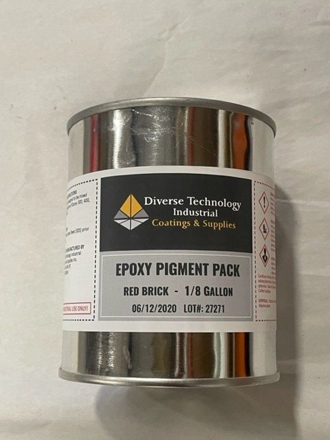 DTI Epoxy Pigment 1/8 Gal Brick Red